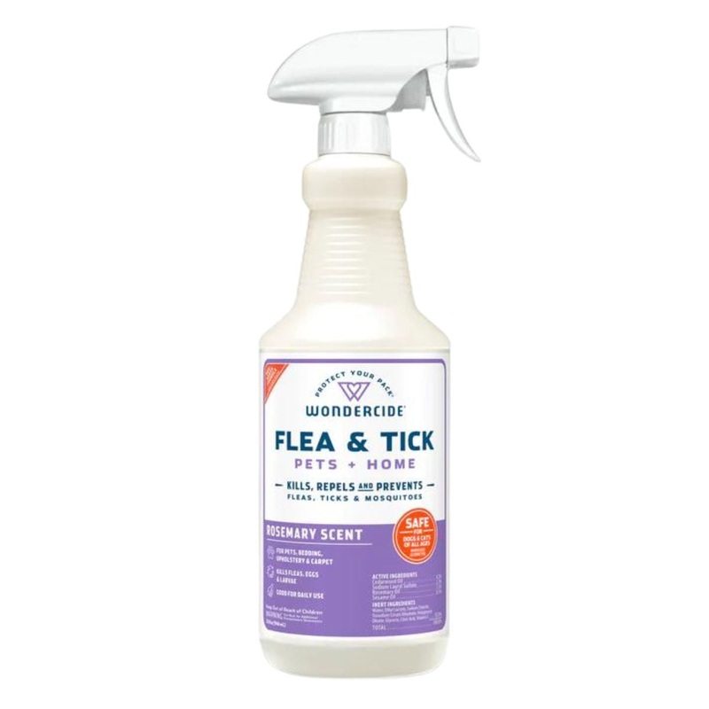 Wondercide Rosemary Flea & Tick Spray For Pets 32oz