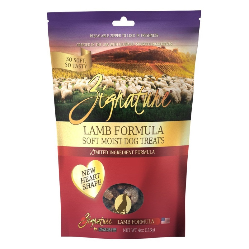 Zignature Soft Moist Dog Treats - Lamb - 4oz