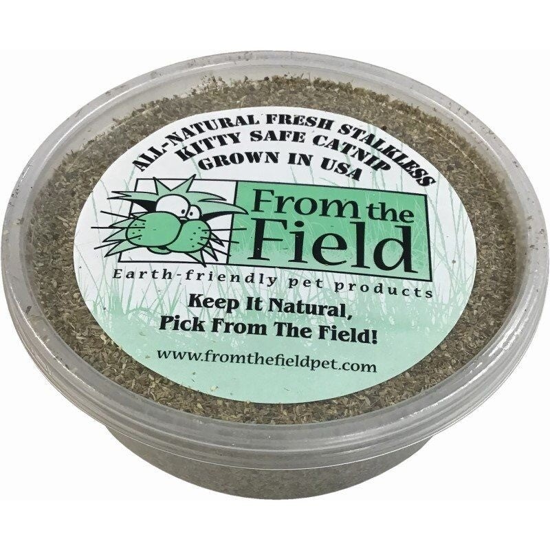 From the Field Stalkless Organic Catnip - 2oz Tub