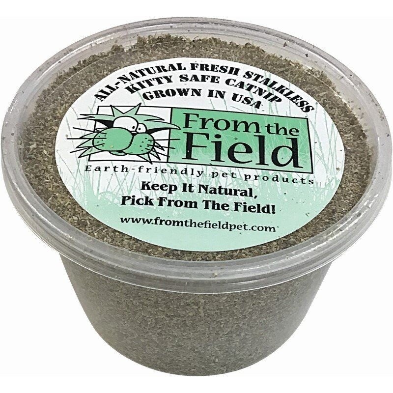 From the Field Stalkless Organic Catnip - 3.5oz Tub