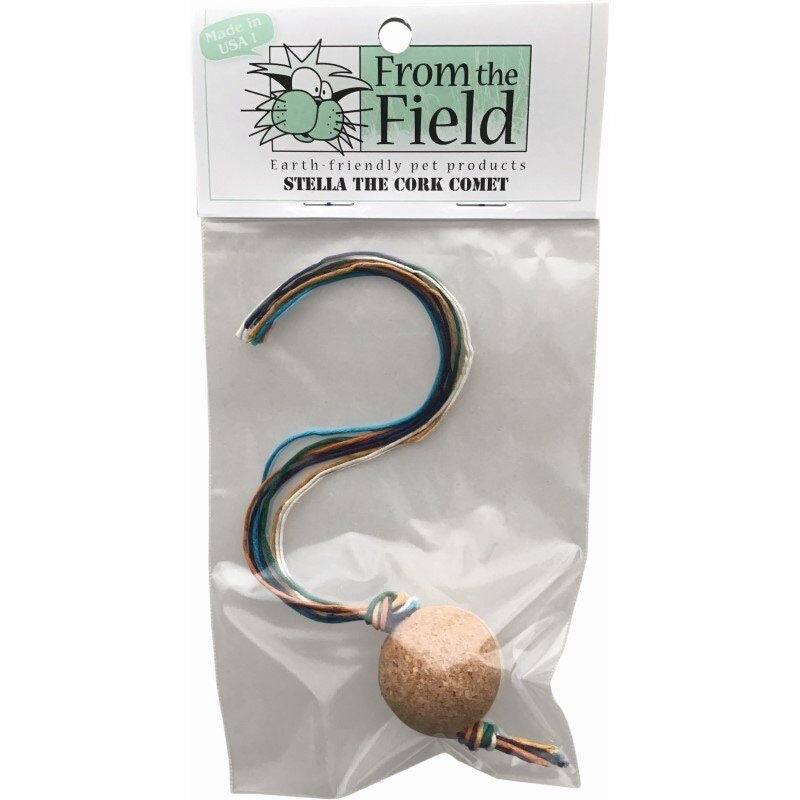 From the Field Stella The Cork Comet Catnip Toy