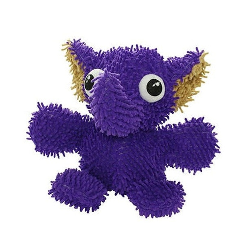 Tuffy's Mighty Junior Microfiber Ball Elephant Dog Toy