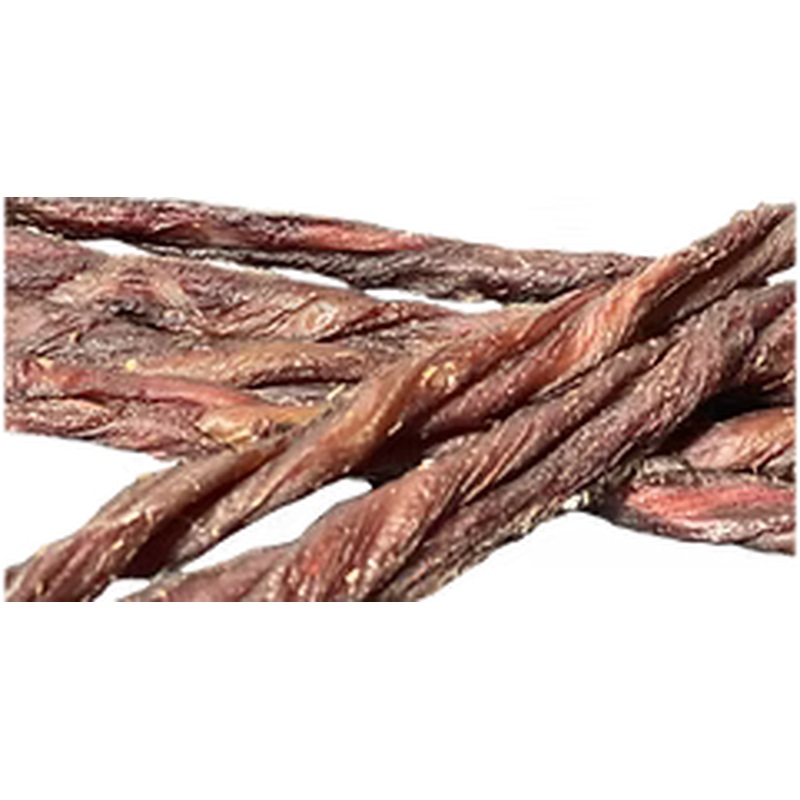 Ranch To Bowl Lamb Weasand Air Dried Dog Treat Twist - Single Sticks