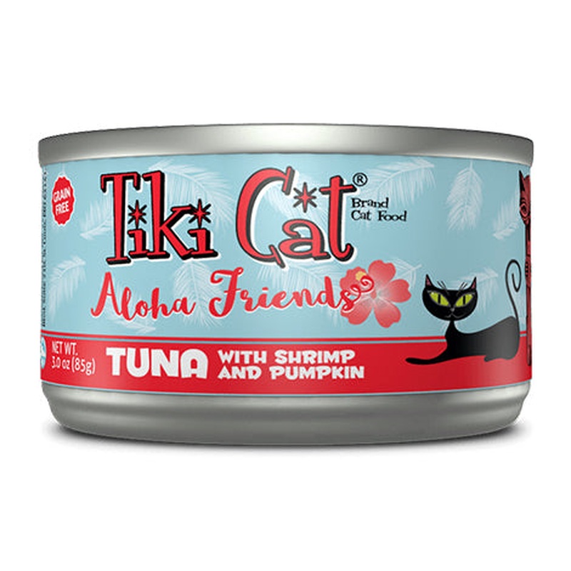 Tiki Cat Tuna with Shrimp and Pumpkin