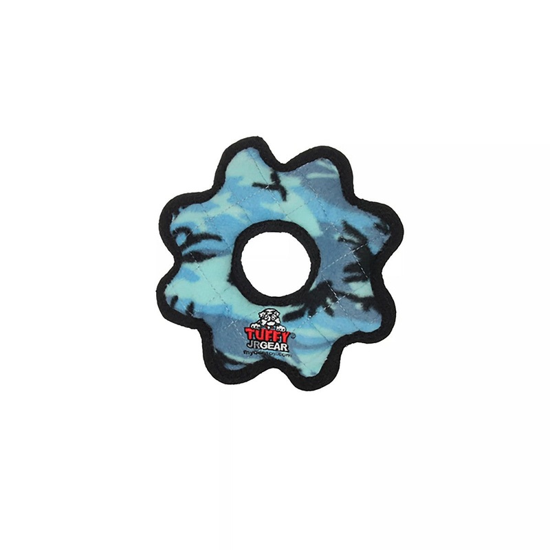 Tuffy's Ultimate: Gear Ring Blue Dog Toy