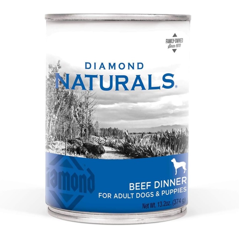 Diamond Naturals Wet Dog Food - Beef Dinner - 13.2oz Can