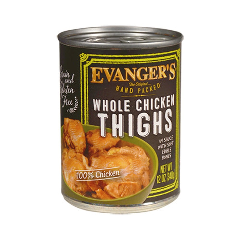 Evanger's Whole Chicken Thighs 11oz