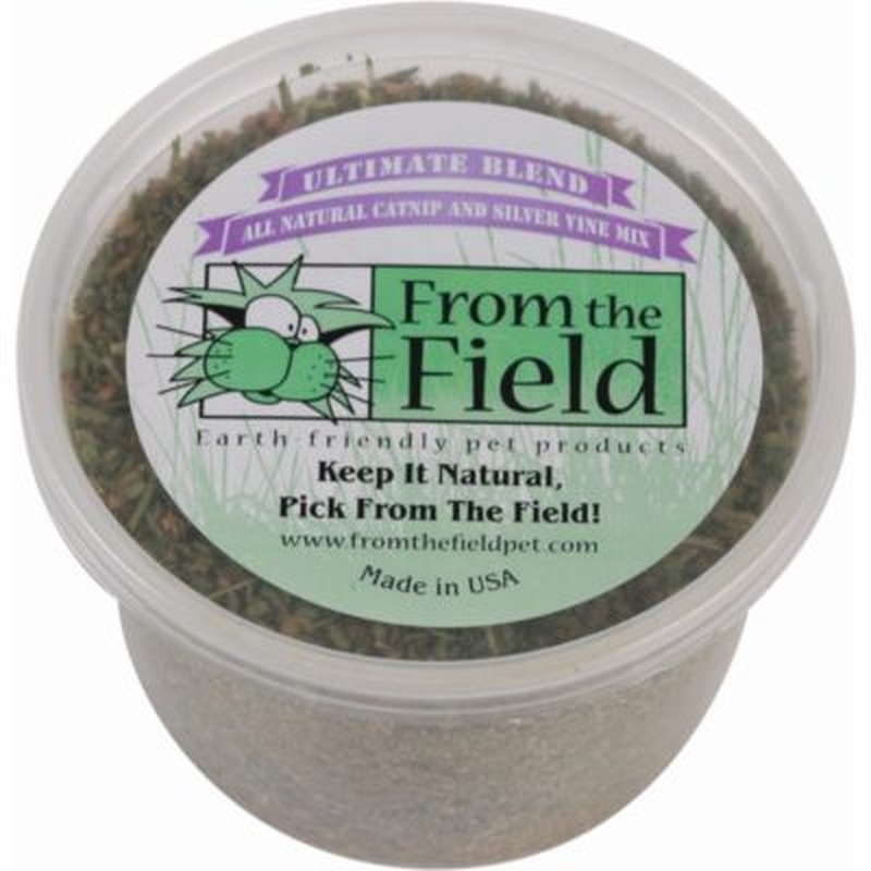 From the Field Organic Catnip Ultimate Blend with Silver Vine - 2oz Tub