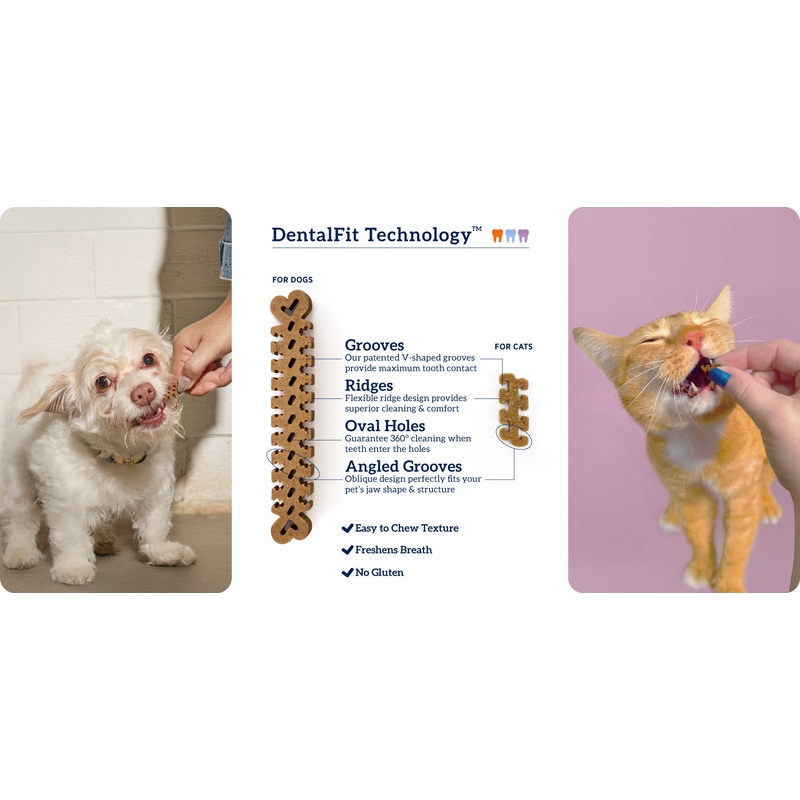 Groovies Dental Senior Dog Chews - Large - Individual Chew