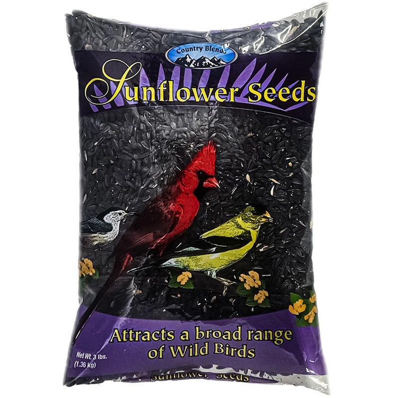 Kaylor of Colorado Country Blend Bird Food - Sunflower with Black Sunflower Oil - 20lb Bag