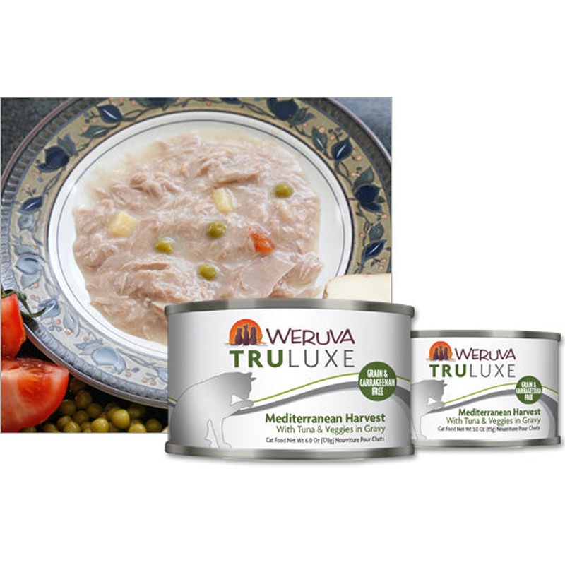 Weruva Mediterranean Harvest with Tuna & Veggies in Gravy 3oz