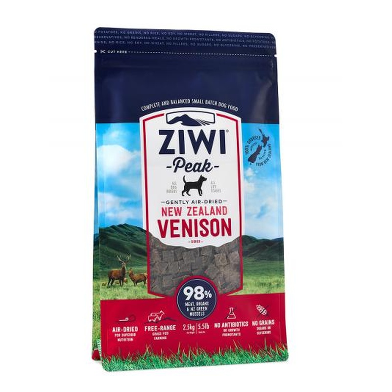 Ziwi Peak Air-Dried Dog Food - Venison - 1lb Bag