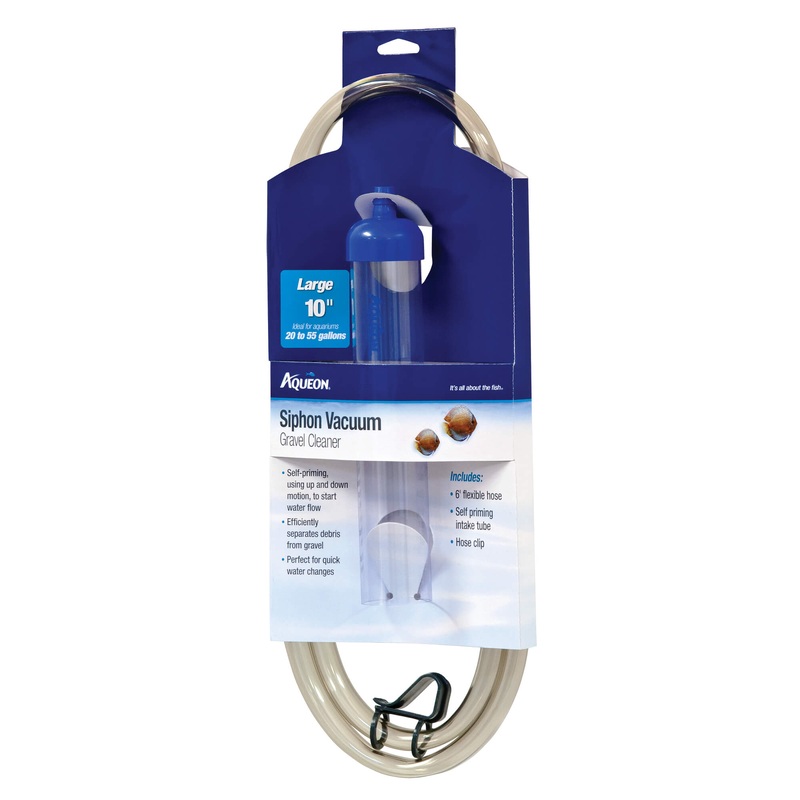 Aqueon Siphon Vacuum Gravel Cleaners Large 10"