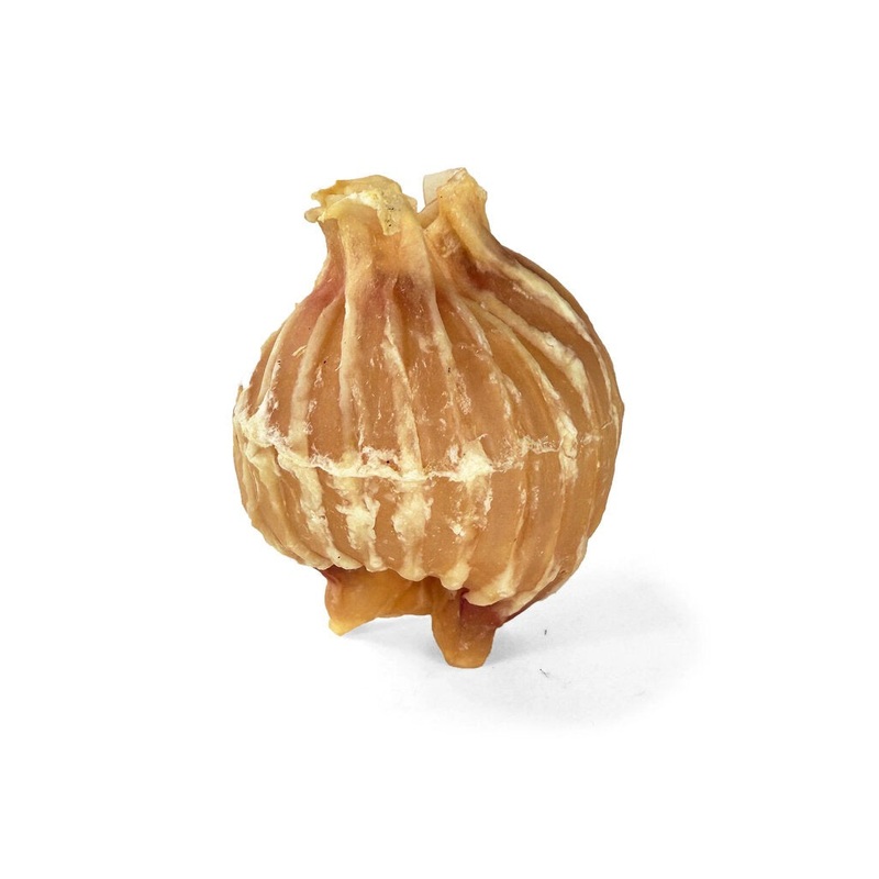 Tuesday's Natural Dog Trachea Ball Dog Treat - Beef Trachea - Single Ball