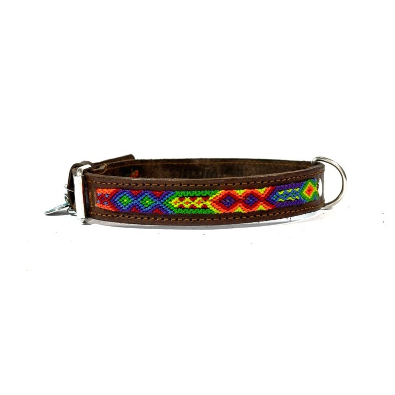 Tulum Handmade Cabo Collection Dog Collars - Assorted Colors - L