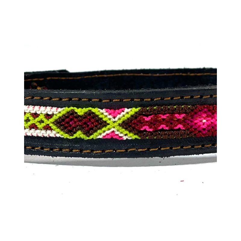 Tulum Handmade Cabo Collection Dog Collars - Assorted Colors - XL