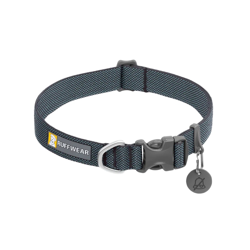 Ruffwear Hi & Lightweight Dog Collar - 20-26" - Basalt Gray