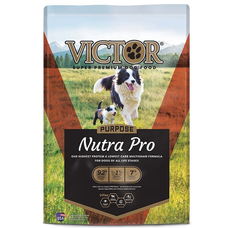 Victor Purpose Nutra Pro Dry Dog Food - Beef, Chicken, & Fish - 5lb Bag
