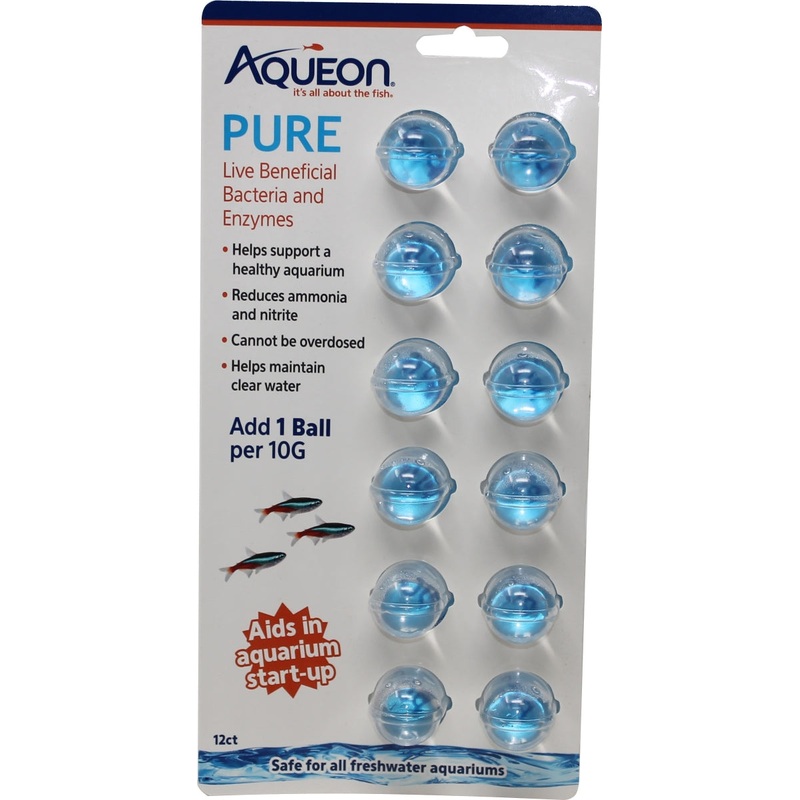 Aqueon PURE Bacteria Supplement  12 Pack