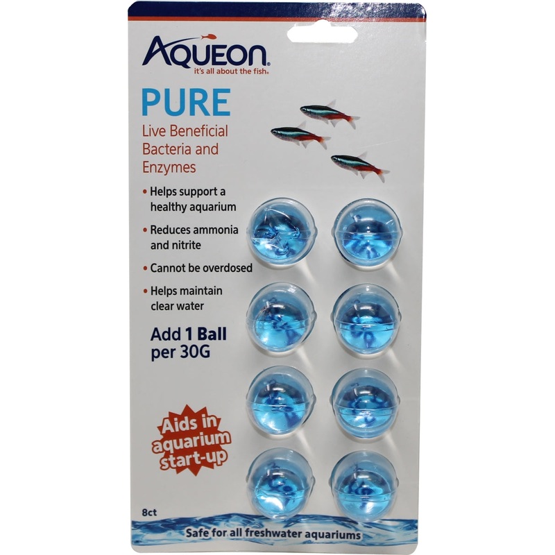 Aqueon PURE Bacteria Supplement  8 Pack