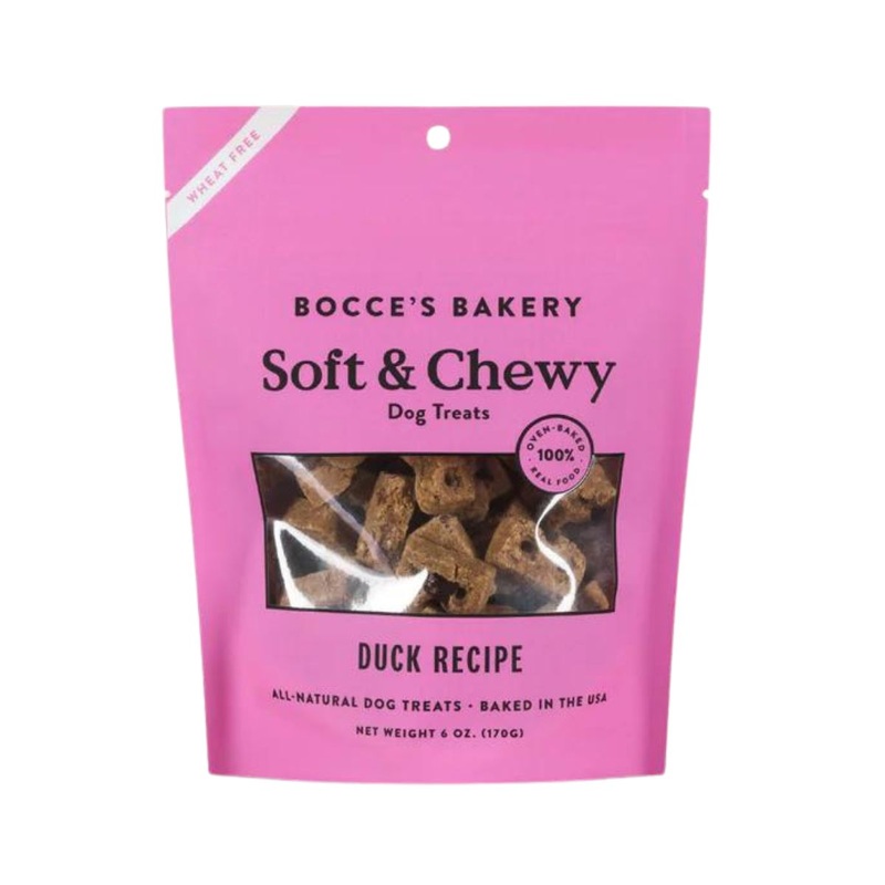 Bocce's Bakery Duck Soft & Chewy Treats for Dogs 6oz