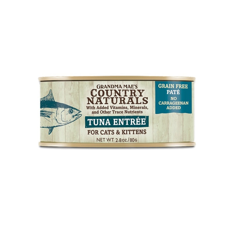 Grandma Mae's Grain-Free Tuna Pate Canned Cat Food 2.8oz