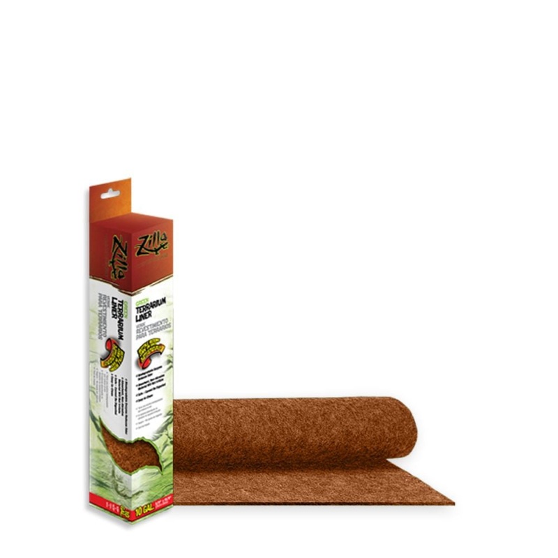 ZILLA Brown Terrarium Liner 10gal