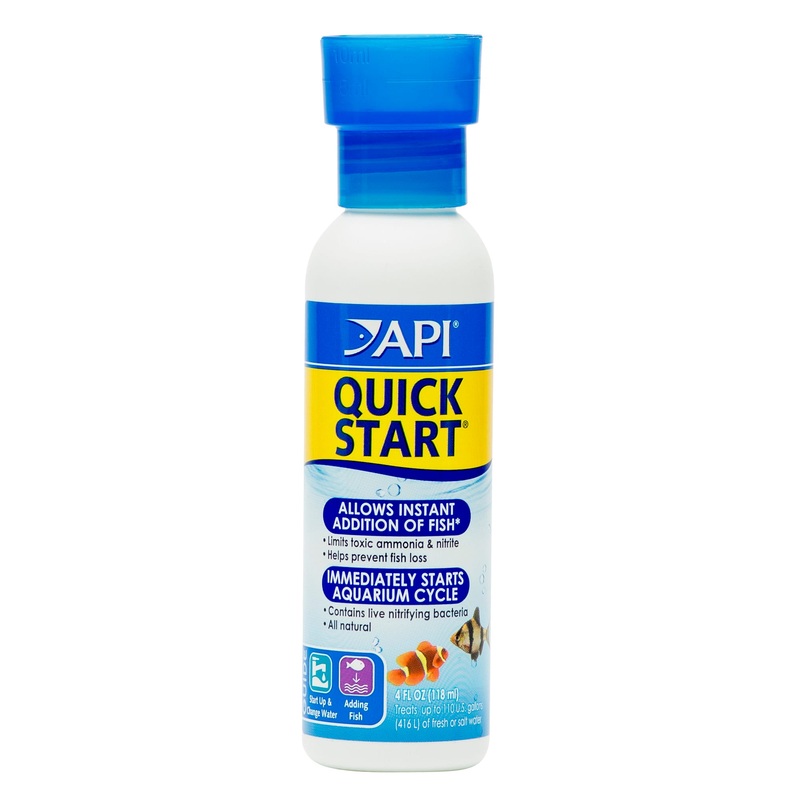 API Quick Start  Freshwater And Saltwater Aquarium Nitrifying Bacteria  4 oz