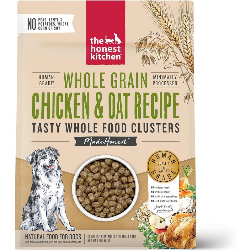 The Honest Kitchen Whole Grain Chicken Whole Food Clusters - Dry Dog Food - 1lb Bag