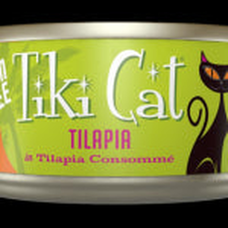 Tiki Cat Kapi'Olani Luau Tilapia for Cats 2.8oz