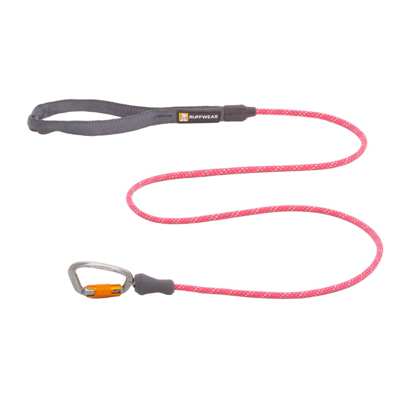 RuffWear Knot-a-Leash Rope Dog Leash - Fireweed Pink
