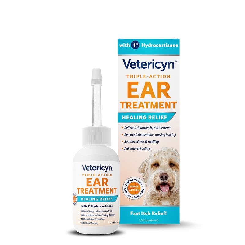 Vetericyn Triple-Action Ear Treatment For Dogs & Cats