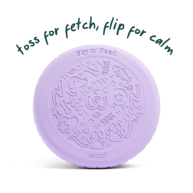 Woof Fly 'n Feed Treat Puzzle Dog Toy
