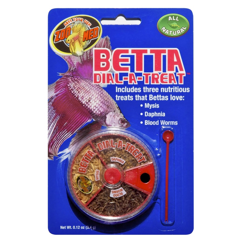 Zoo Med Betta Dial-A-Treat Betta Fish Treats  .12 Oz