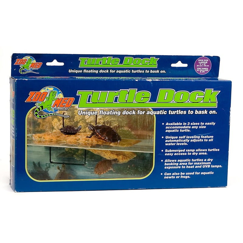 Zoo Med Laboratories Turtle Dock Large Turtle Pond Dock 9 X 18 Inch