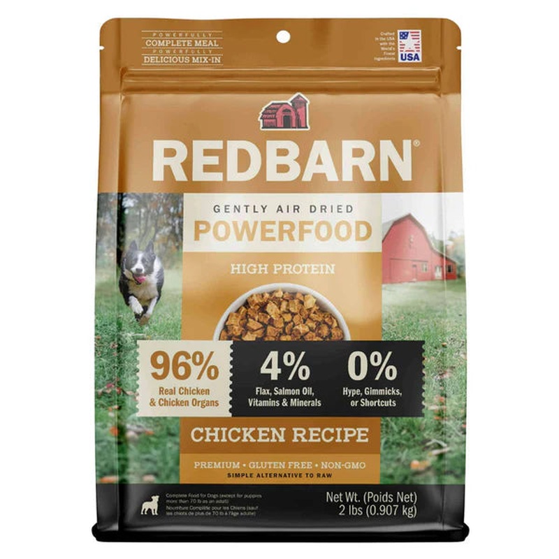 Redbarn High Protein Air Dried Dog Food - Chicken - 2.5oz Bag