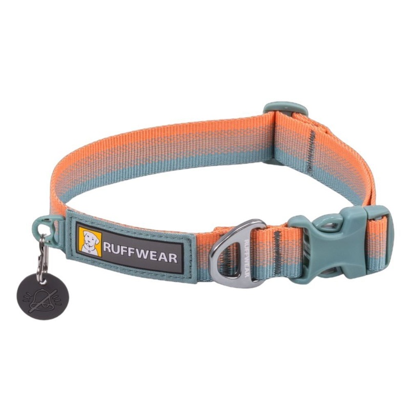 RuffWear Front Range Dog Collar Medium 14-20" Spring Fade