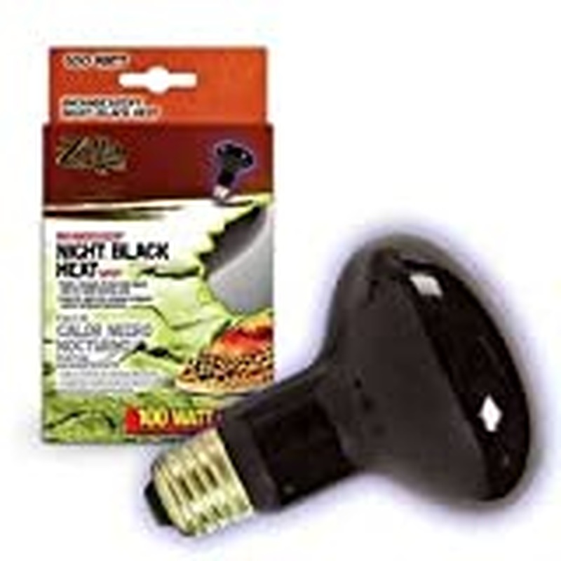 Zilla Night Black Incandescent Heat Spot Bulb  100 Watt