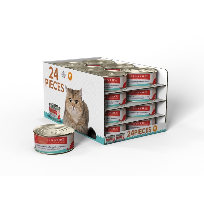 AEQUIL. CAT FUNZ. GASTRO 12x85GR