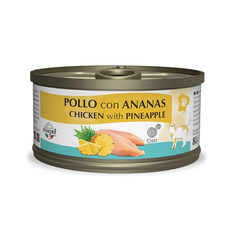 AEQUIL. CHEF chicken/pineapple 80g