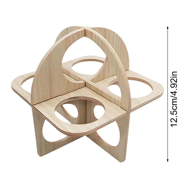 Wooden Fitness Circle small pets 12.5*12.5*12.5 cm