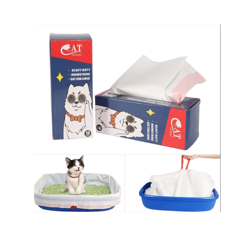 10 Large Litter Bags/Roll