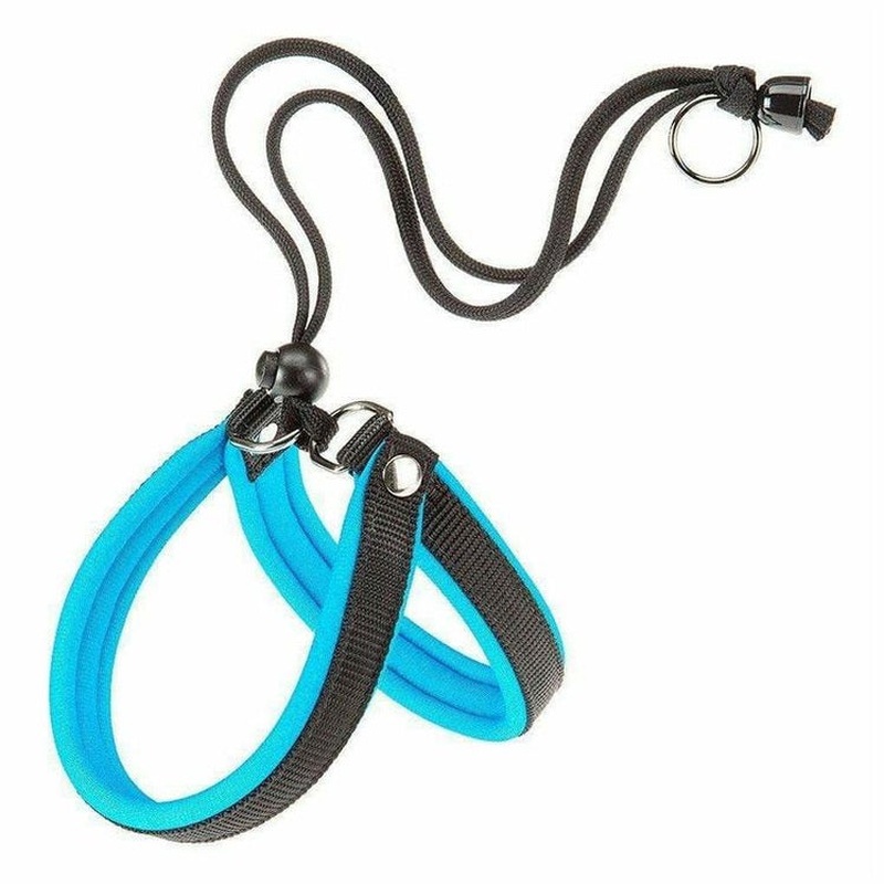 Agila Fluo 1 Blue Ergonomic Chest Dog Harnes