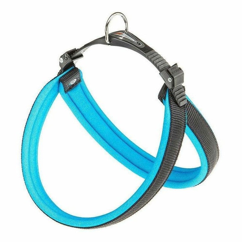 Agila Fluo 7 Blue Adjustable Dog Harness