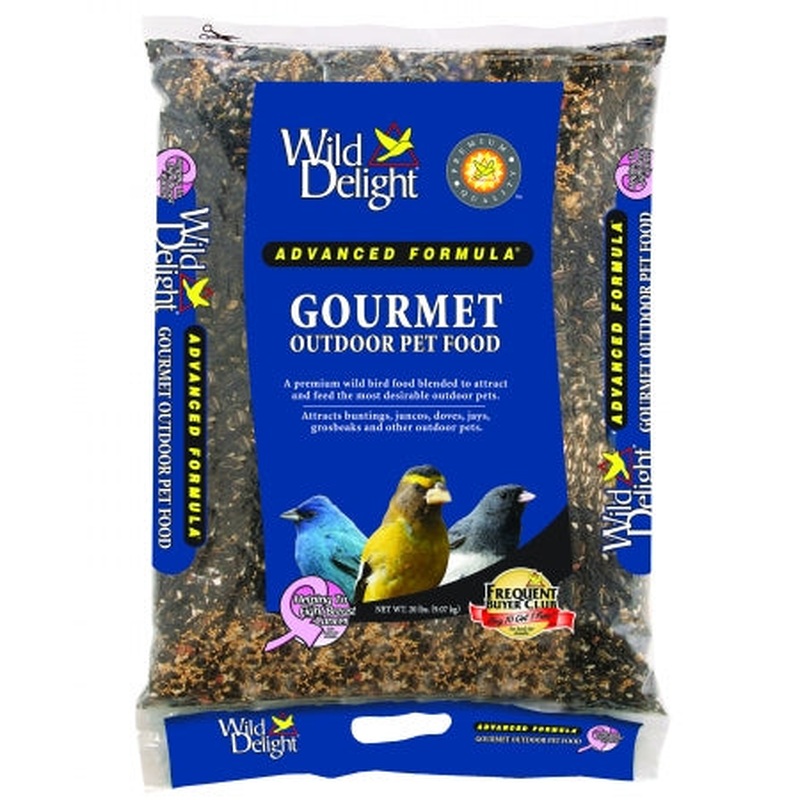 Wild Delight 368200 Birdseed Gourmet Outdoor Pet Food  20-Pound
