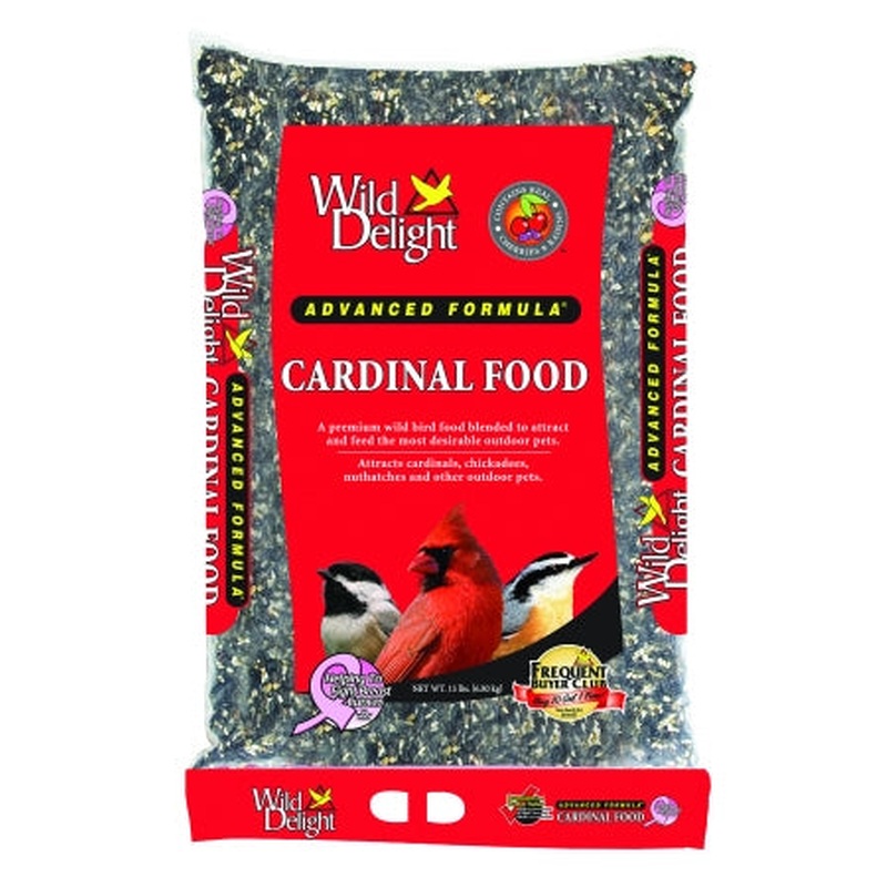 Wild Delight Cardinal Birdseed Food  15 Pound Bag