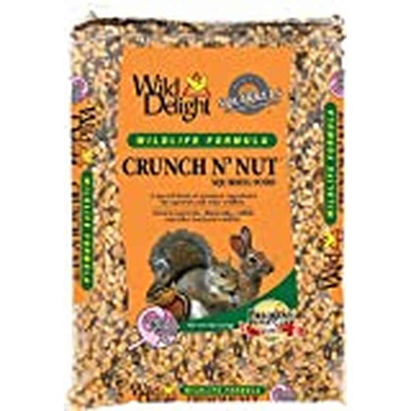 Wild Delight Crunch N  Nut Squirrel Food  8 Pound Bag