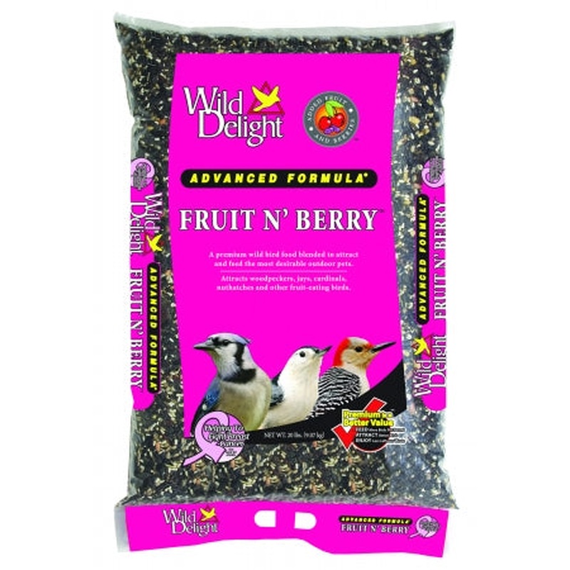 Wild Delight Fruit N  Berry Bird Food  20 Lb