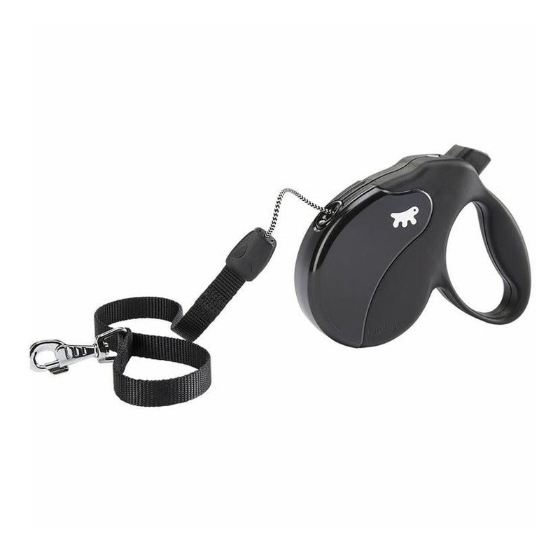 Amigo Small Black Retractable Dog Lead
