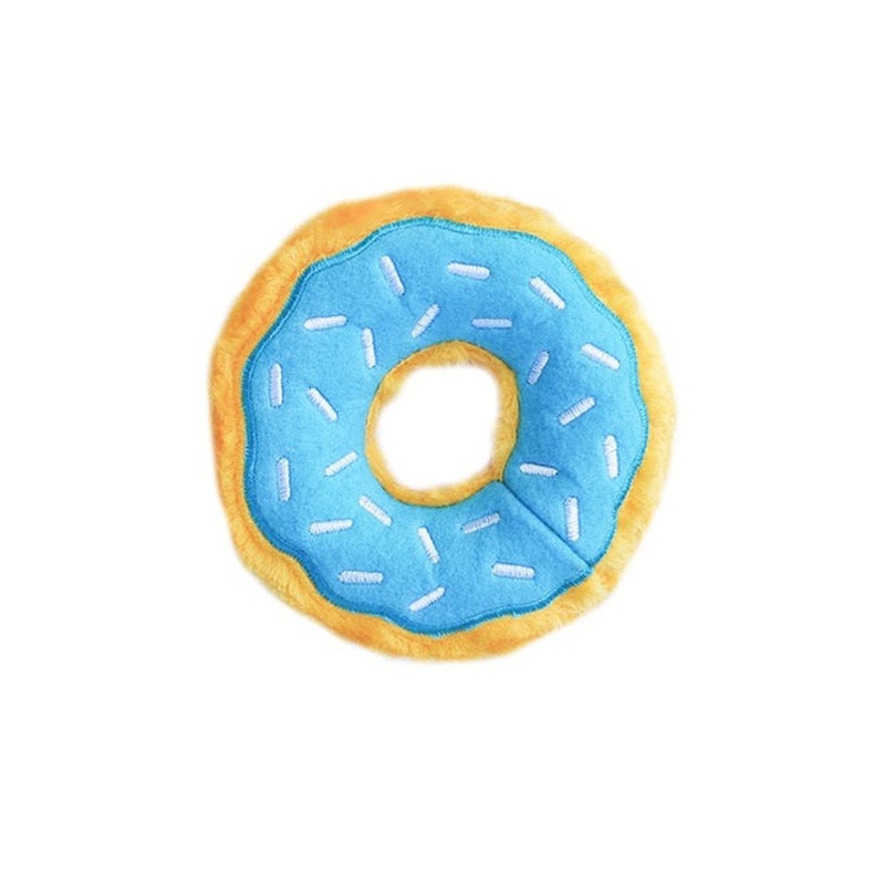 Zippy Paws 3657-B Mini Donutz Blueberry Dog Toy